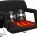 Alpcour Reclining Heated+Massage Stadium Seat with Armrests